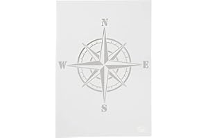 Universale stencil marittimo Viva Decor sagoma 21x29,7cm