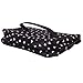 Cute Heart-Pattern Cosmetic Bag Makeup Pouch Case Toiletry Bag Make-Up Bag - Black