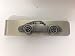 Produktbild Edelstahl Geld Clip mit Einem Porsche 911 Circa 1993 (Typ 993) 3D Zinn Effekt Emblem ref194