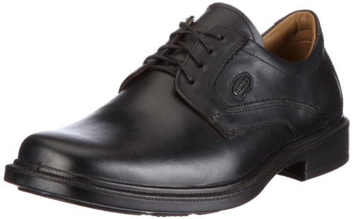 Jomos Strada 204202 23 - Zapatos de cordones de cuero para hombre, Negro, 49