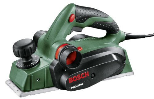 Bosch DIY Handhobel PHO 3100, Hobelmesser, Parallelanschlag, Koffer (750 W, Hobelbreite 82 mm, Spantiefe 0 – 3,1 mm, Falztiefe 0 – 9 mm) - 2