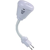 Luce Notturna Con Sensore Di Movimento - Plug-in Automatica 230V, Cromo, 3.5W - Foto 11