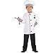Produktbild Master Chef Kit Kids Fancy Dress Roleplay Cook Uniform Boys Girls Childs Costume