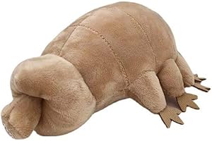 eamve Tardigrade Plush Toy Water Bear Stuffed Animal Plush Doll,Lifelike Sea Tardigrade Plush Stuffed Toy,10 Inch Ugly Weird Tardigrade Plushie Plush Figure for Life Kids Birthday Gift