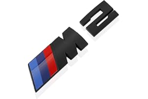 VICYOL S&D Emblemas Adhesivos para Coche. Insignia Negra Mate. Pegatinas ABS Decorativas Accesorios Automovil.