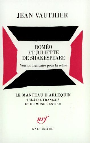 Download Roméo et Juliette de Shakespeare : version française pour la scène