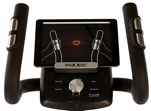 MAXXUS CROSSTRAINER CX 5.1 – Ellipsentrainer und kostenlosem Versand. Elliptischer Bewegungsablauf, Trainingsprogramme, HRC-Programme, Watt-Programm, Transportrollen, elektr. gesteuerte Magnetbremse, Smartphone-Tablet-Halterung, ergonomische Laufbewegung. - 7
