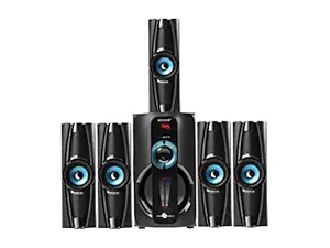 WOODVOX Home Theater WINTY Big 5.1 Bluetooth Multimedia Home System Speaker with 1 Subwoofer 5.25 Inch 5 Speaker Connect with Remote USB Sd Card Aux Cable