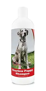 Healthy Breeds Puppy Shampoo and Conditioner Tear Free for Great Dane - Over 25 Breeds - Flea and Tick Product Safe - Help Dry Skin - 16 oz