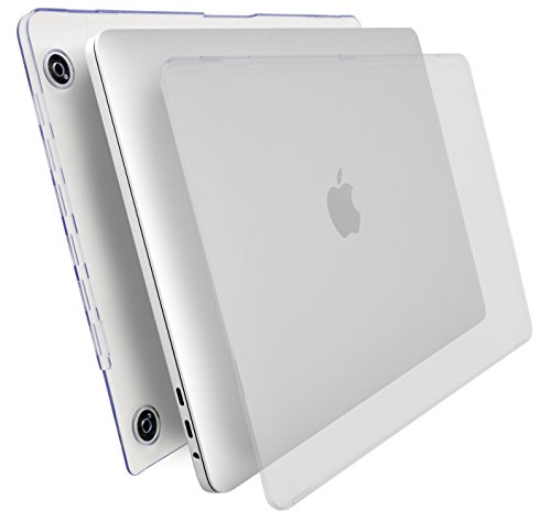 MyGadget MacBook Pro 13 Zoll *Matt* Case – Model mit / ohne Touchbar Ende 2016 (A1706 / A1708) Plastik Mac Hülle Schutzhülle Hartschale Cover (Transparent) - 2