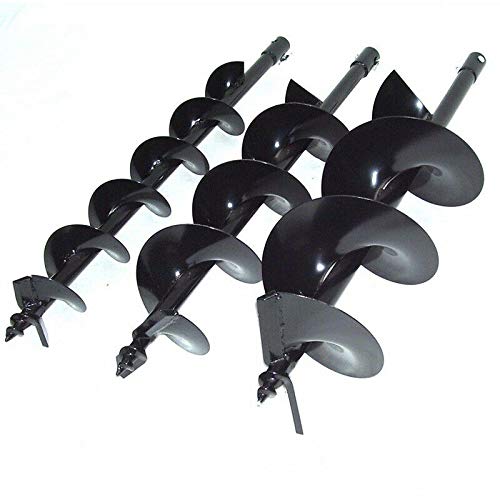 OU BEST CHOOSE 4" 6" 8" 52cc Puits Perceuse au Sol Tarière Thermique Auger Drill Bits Trou Borer Foret Mèches