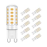 ❤【Kein Flackern】Verabschieden Sie sich von lästigem Blendung und Flackern. Stabiler Lichtstrom, die G9 LED Lampen leuchten kann sichtbares Flackern reduzieren und Augenermüdung verhindern.
