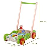 Lauflernwagen Activity Walker aus Holz - 4