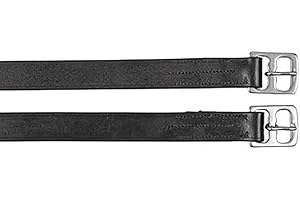 Covalliero Steigbügelriemen, schwarz