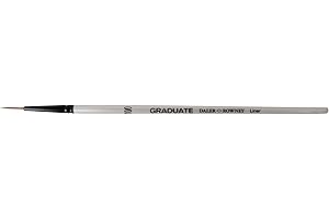 Daler Rowney - 212151090 - Kit De Loisirs Créatifs - Pinceau Liner Graduate - Taille 10/0, Blanc