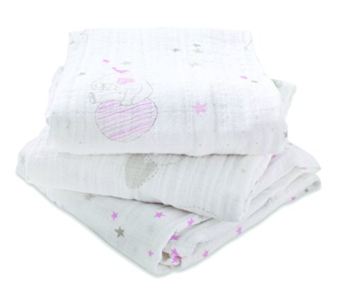 Aden + Anais 3 er Pack Musselin Tücher lovely