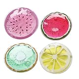 Healifty 8 pcs réutilisable Gel Ice Packs Fruits Thérapie par le froid Packs pour enfants et adultes (Couleur aléatoire)