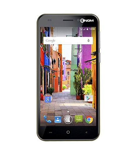 NGM NGMYCP508GO You Color P508 Smartphone, Dual Sim LTE, Gold