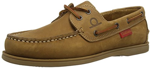 Chatham Marine Commodore - Náuticos de cuero hombre, color Marrón - Walnut, talla 42 (8 UK)