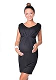 Purpless Maternity Atemberaubende Umstands Armellos V-Ausschnitt Kleid 8437
