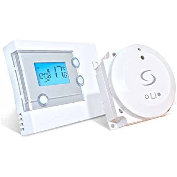 Salus RT500BC Programmable Digital Thermostat with RF Boiler Control Home  Room Thermostat RT500BC with Plug in Receiver Module - 2 Year Manufacturers  Waranty. : Amazon.co.uk: DIY u0026 Tools