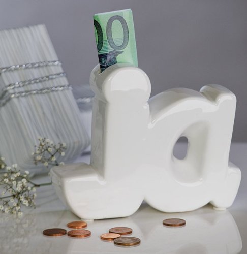 Casablanca Spardose Ja Für Geldgeschenk Hochzeit Heirat Brautleute