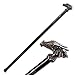 Produktbild Schwarzer Gehstock Handbrause Kopf von Dragon 100 cm Elegantes Gothic