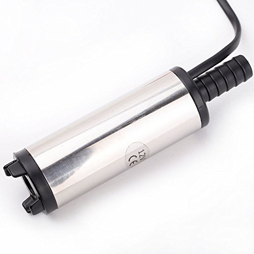 Signswise 38mm 12V 40W Mini Tauchpumpe Wasserpumpe Transfer Pumpe für Auto KFZ Diesel Öl Heizöl - 2