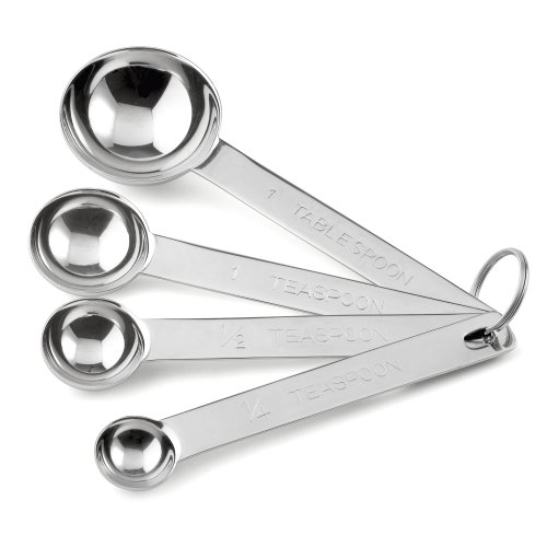 Weis 13904 Messlöffel Set, Edelstahl