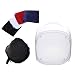 Produktbild Doradus 24 Zoll 60x60cm Foto Studio Lichtzelt Würfel weicher Kasten 4 Farben Hintergründe Shooting Set