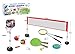 Produktbild XXL Sport Set mit Volleyball, Basketballkorb, Frisbee, Badminton / Garten / Urlaub / Freizeit / Sommer von Dominiti Spielzeug