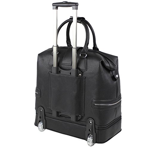 Olivia Lauren Damen Businesstrolley 2 Rollen Downtown black
