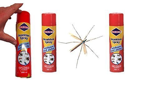 Preisvergleich Produktbild Centralin Gerzett Insekten Spray, (3 x 400ml Dose)