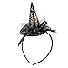 Produktbild kuangkk Halloween Haarband Mini Lovely Spitze Hexe Hut Haar Reifen für Schleife Party Cosplay, E#
