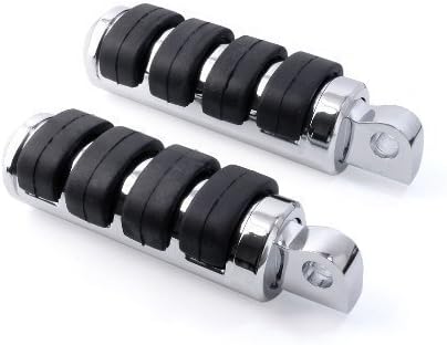 Pegs Set Chrome for Harley Davidson Dyna Sportster XL Fatboy Heritage V - Rod
