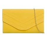 bolso fiesta dorado amazon Bolsillo interior. fi9 - Cartera de mano de ante mujer