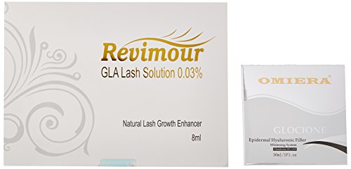 Omiera Glocione Glutathion-Hautaufhellungs-Gesichtscreme (30 Ml) Und Revimour Wimpern-Enhancer-Wachstums-Serum (8 Ml) Die Beste Anti-Falten-Creme Und Wimpern-Conditioner Anti-Aging-System - 3