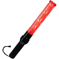 Bacchetta Per Controllo Traffico LED Ricaricabile - 10 Pollici, Con Clip, Per Parcheggi E Eventi - Foto 2