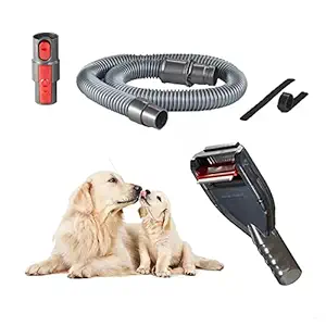 Pet Grooming Brush and Shedding Comb Vacuum Attachment Kit of Dogs and Cats?for Dyson V6V8V10