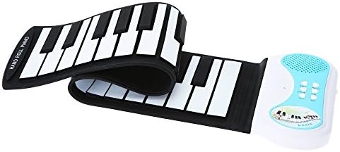 MobileFDL 37 keys Portable Rubberized Flexible Silicon Roll-up Piano Keyboard Educational Instrument for Children Kids Students
