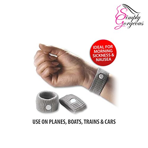 Simply Gorgeous Anti-nausées bande Voyage maladie du poignet - seul paquet