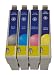 Produktbild 5 kompatible Druckerpatronen ersetzen Epson T1811, T1812, T1813, T1814, geeignet für EPSON Expression Home XP102 / XP202 / XP205 / XP30 / XP302 / XP305 / XP402 / XP405
