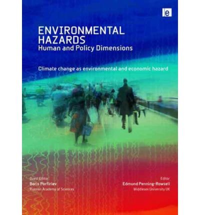 Climate Change as Environmental and Economic Hazard (Environmental Hazards: Human and Policy Dimensions) (Hardback)(English / Polish) - Common