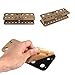 Voberry®1 Pcs 15 Hole Square Makeup Brush Holder Drying Rack Organizer Cosmetic Shelf Tool