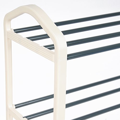 WOLTU #170 Schuhregal Schuhablage Schuh Ständer Regale , 4 Schicht Schuhständer für 16 Paare Schuhe , Creme(79×19.5x62cm) , SR0024cm4-a - 5