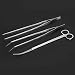Produktbild Bazaar 3 PCS Aquarium Pflanze Wartung Edelstahl Pinzette Schere