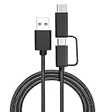 Velocidad de Transferencia Estable: Velocidad de Transferencia de hasta 480 Mbps,con USB 2.0, carga rapida y voltaje salida hasta (5V,2A) o (9v, 1.1A). Material de Nylon: Nylon trenzado ofrece mejor protección para cable, y cables de cobre incorporado, sube la confiabilidad y durabilidad máximo.