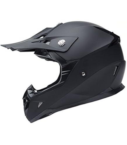 Casco Offroad AIROH WRAAAP - Nero Opaco Taglia M, Tripla Calotta HRT, Omologato ECE 2206