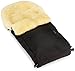 Kaiser Stroller Sheepskin Foot Muff Dublas Medical Sheepskin (Black)