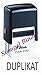 Produktbild Automatikstempel mit Stempelkissen 10 x 26 mm mit Text: DUPLIKAT